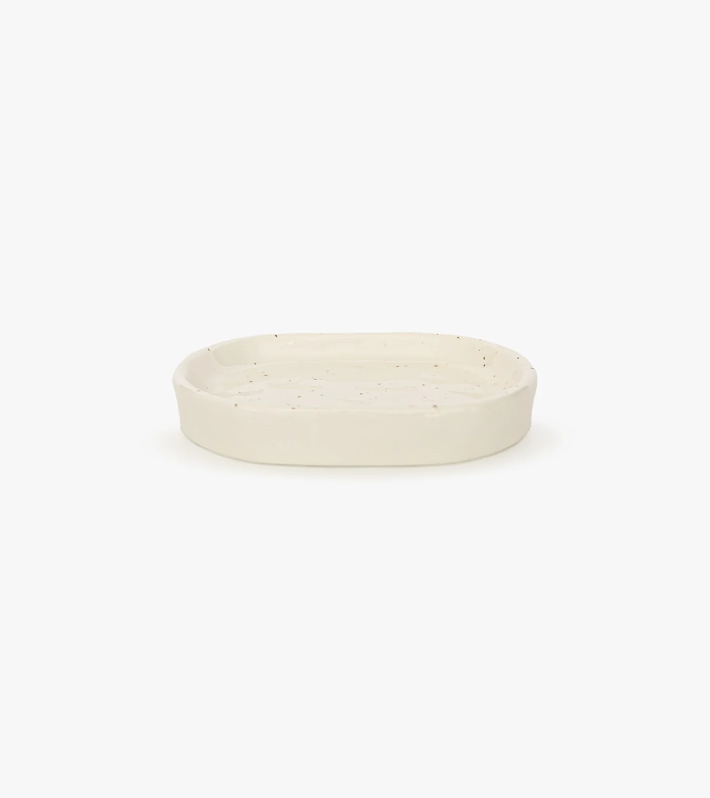 Assiette porte-savon en céramique