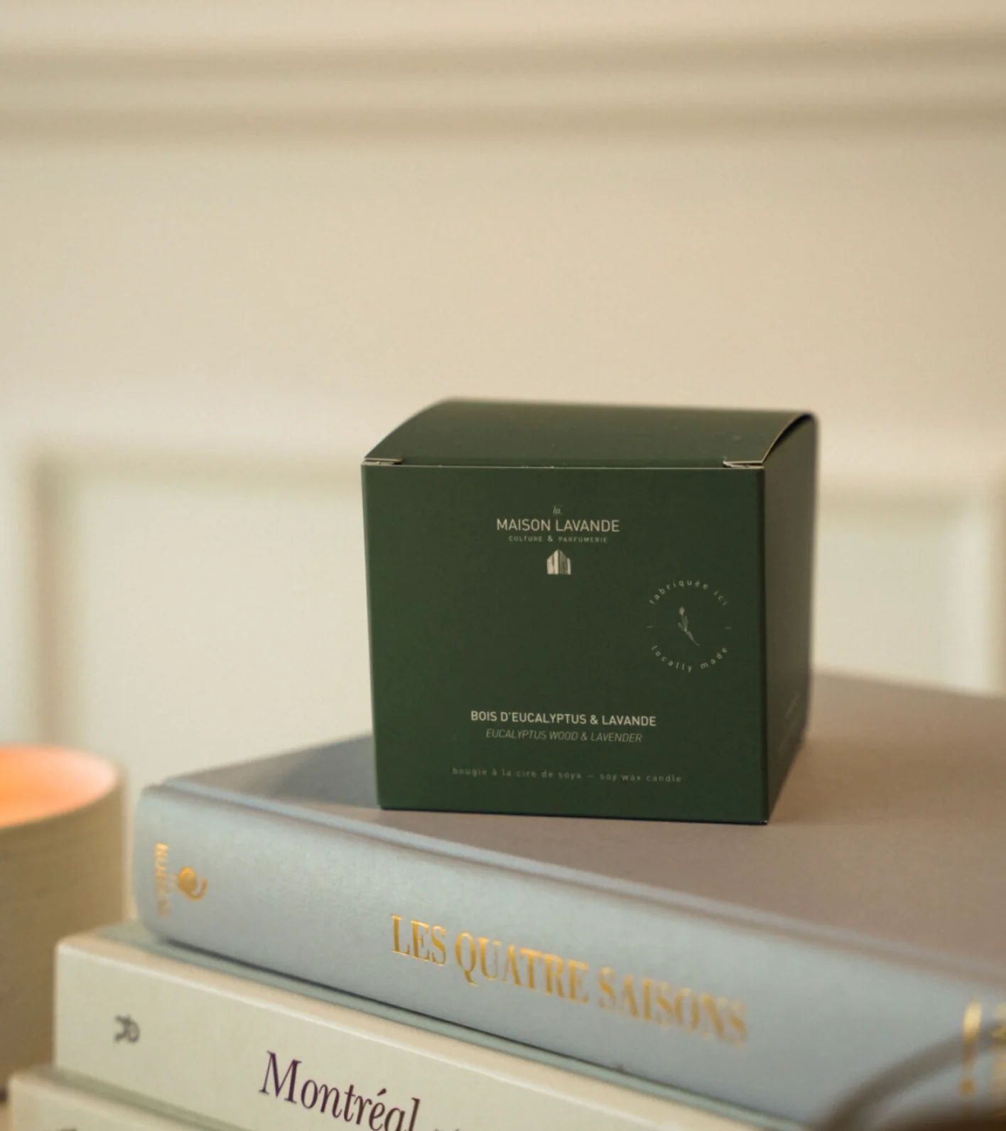 Bougie - Bois d'eucalyptus & lavande - Image 3