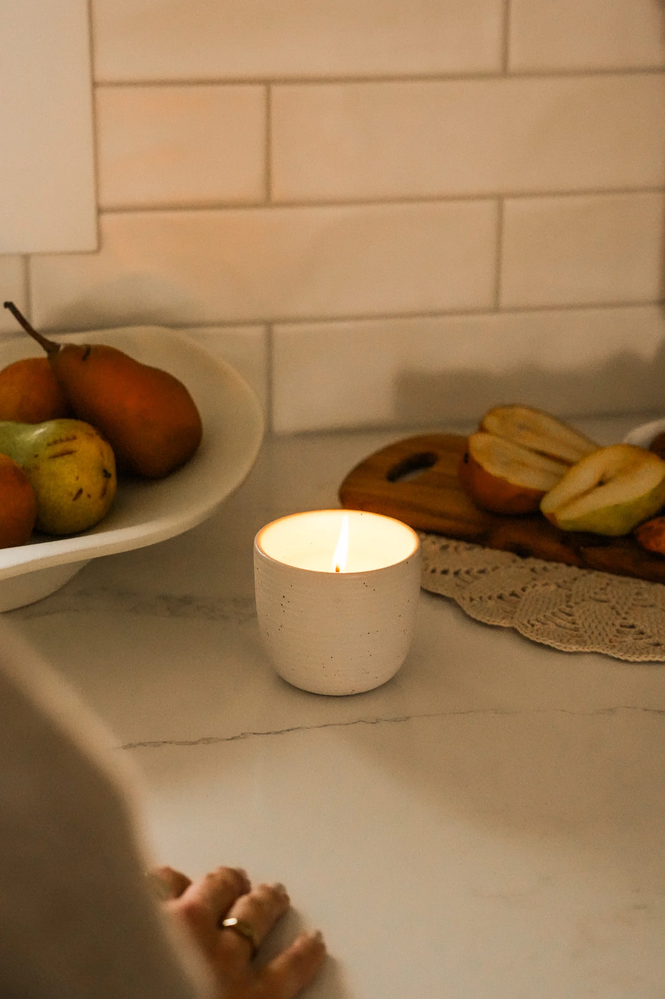 Bougie - Poire amandine - Image 4