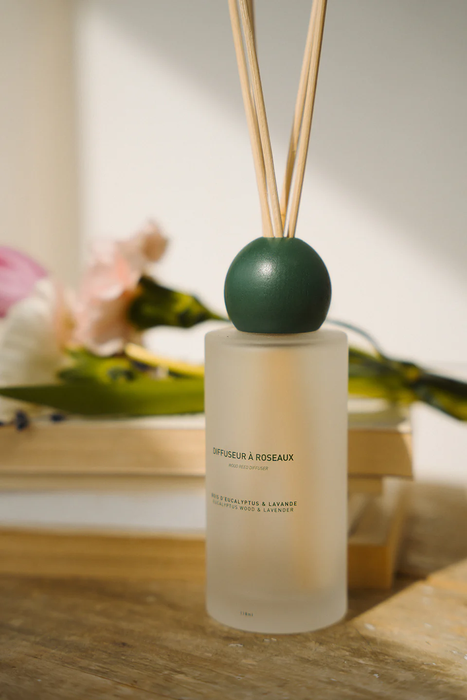 Diffuseur Ă roseaux - Bois d'eucalyptus & lavande - Image 3