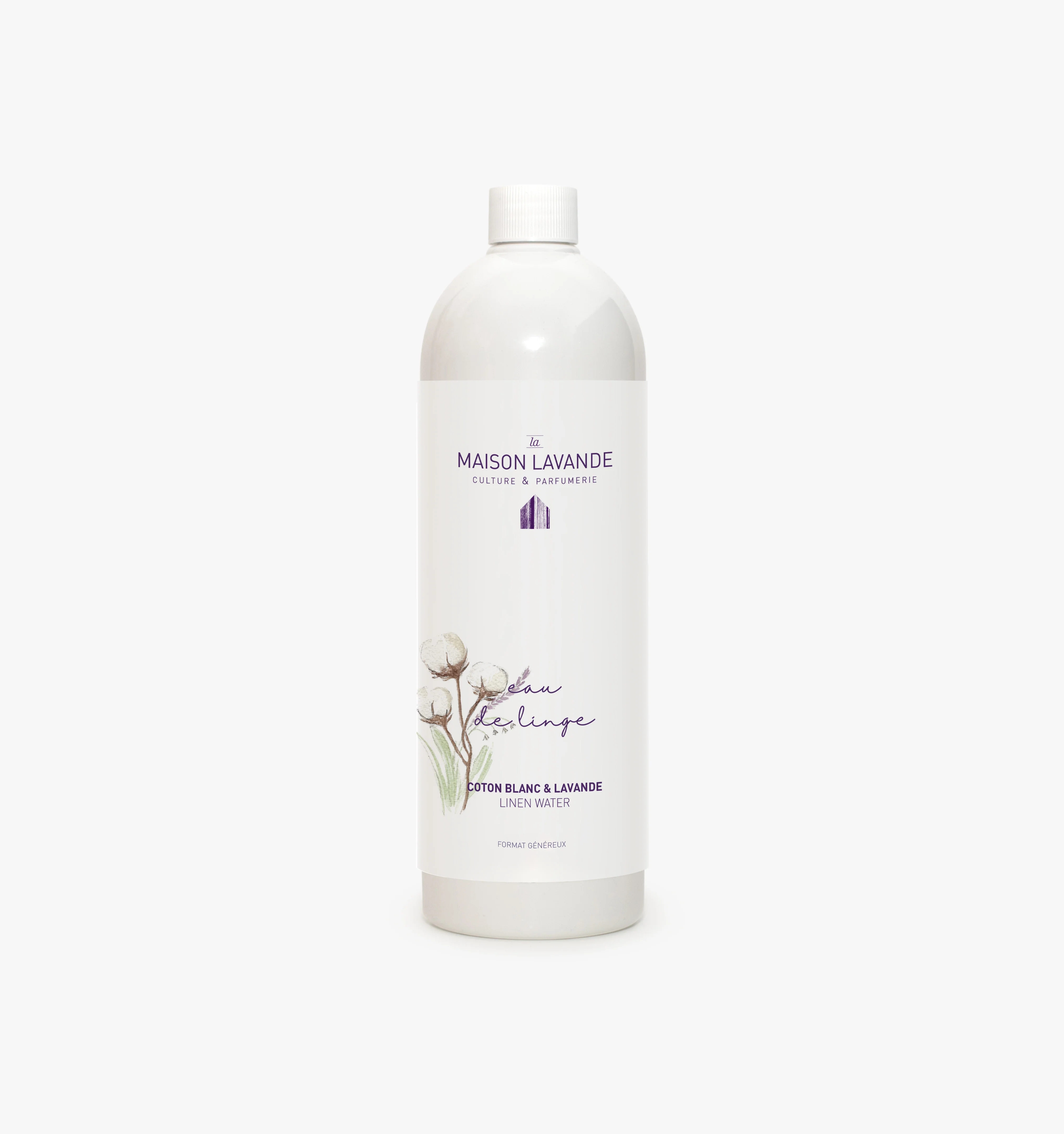 Eau de linge - Coton Blanc & lavande - Image 5