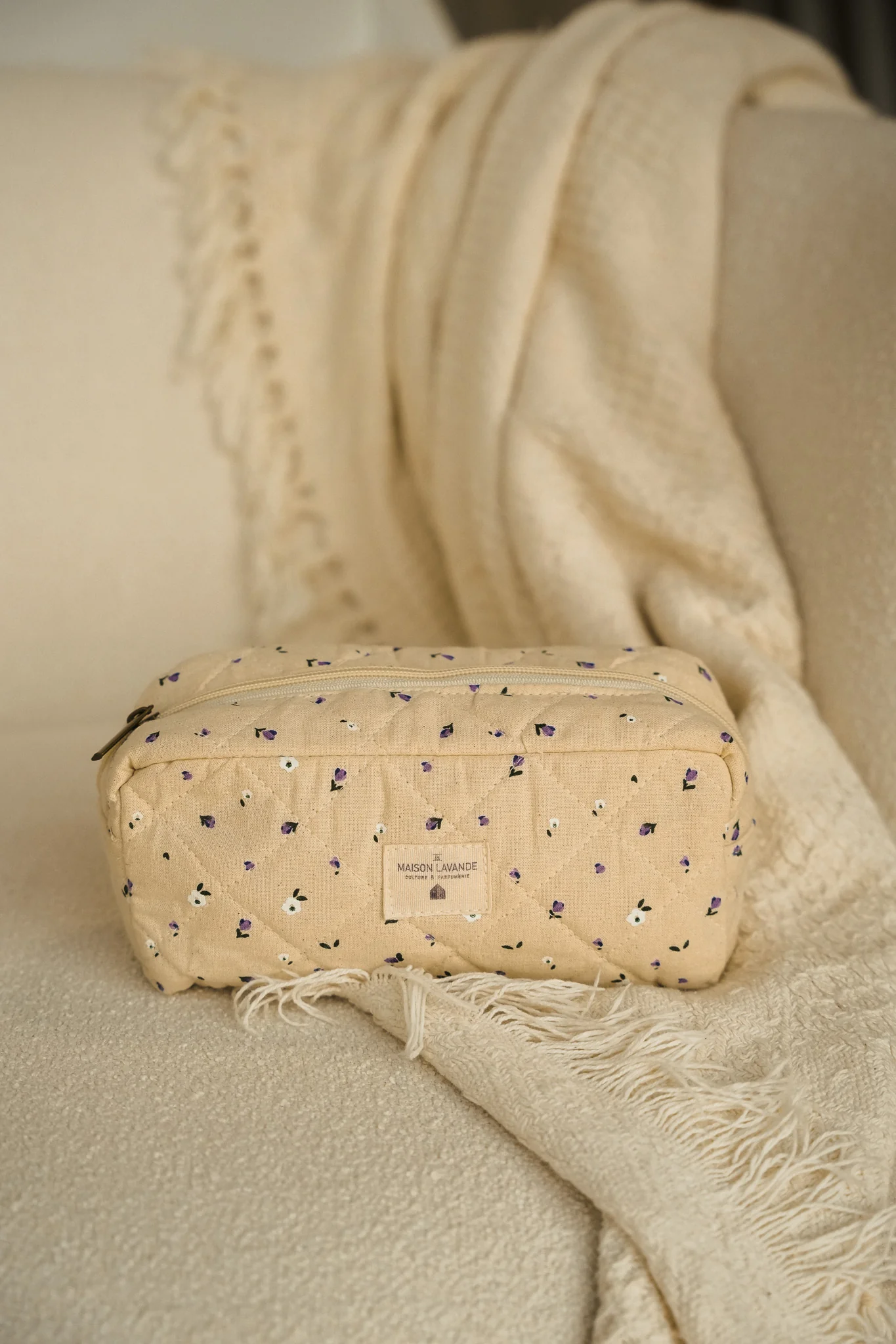 Petite trousse - Fleurs & carreaux - Image 3