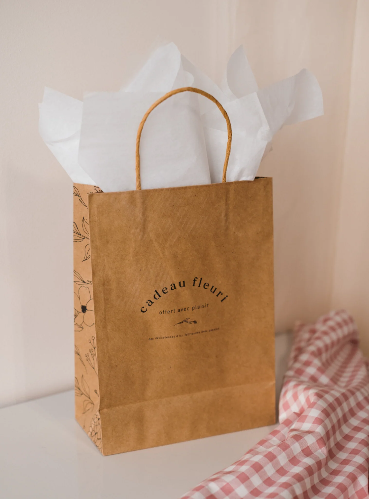 Sac Cadeau － Cadeau Fleuri - Image 3