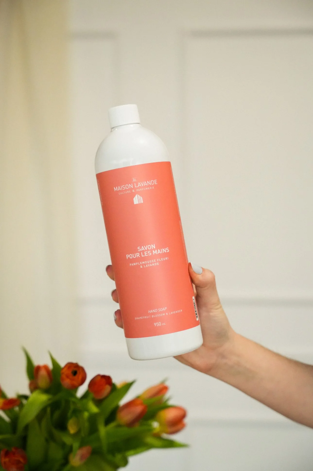Savon pour les mains - Pamplemousse fleuri & lavande - Image 3