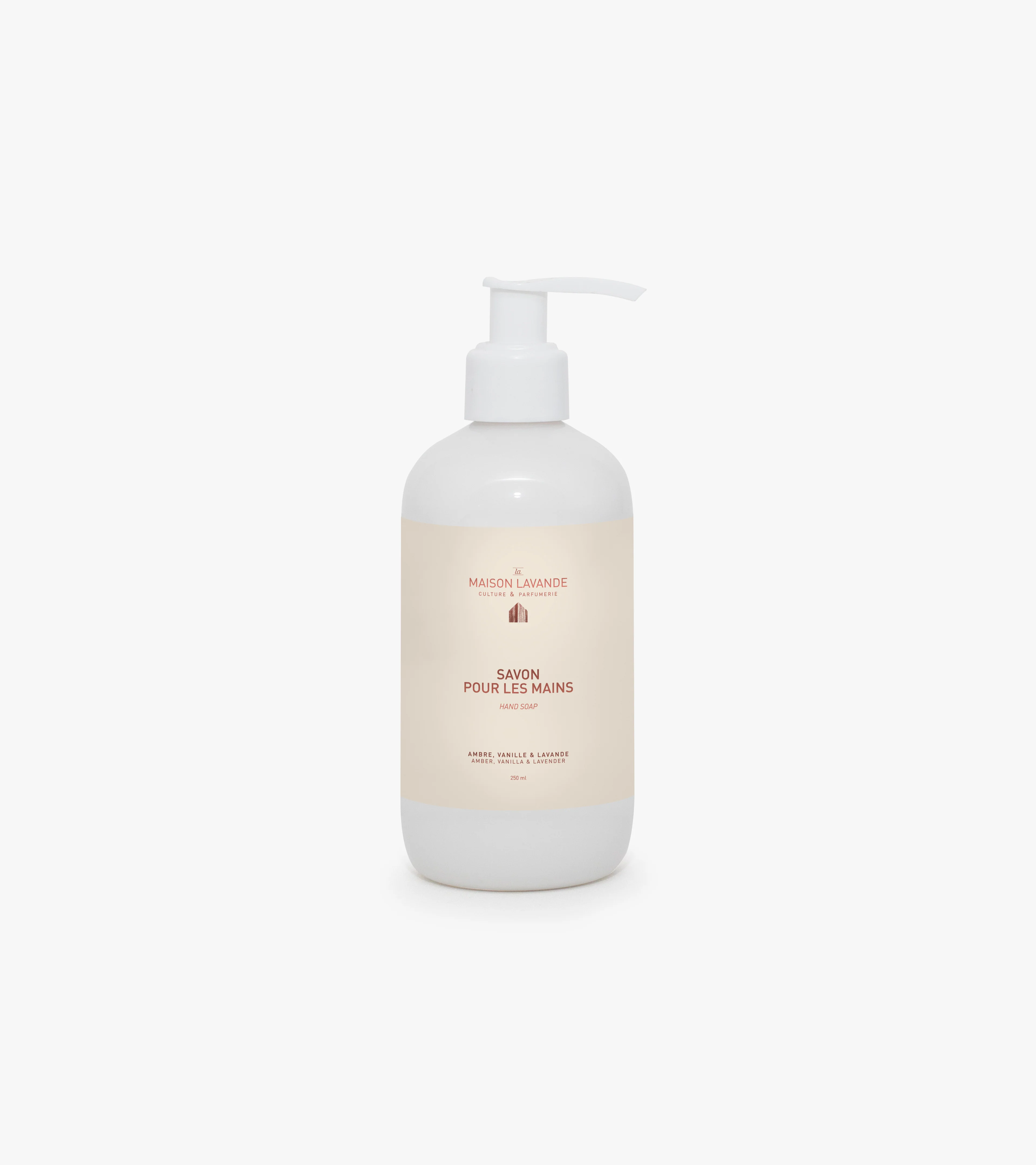 Savon pour les mains - Ambre, vanille & lavande