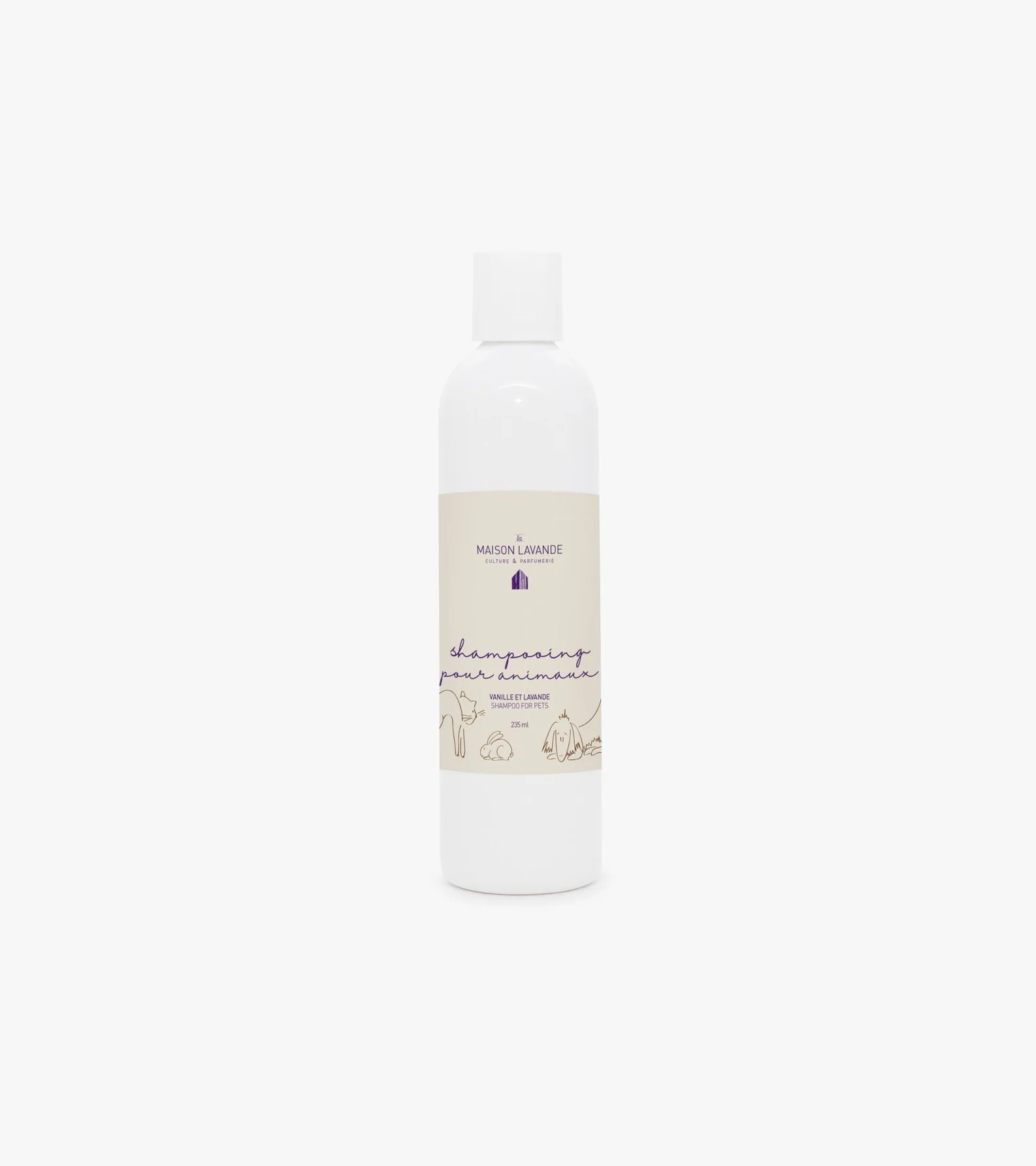 Shampooing pour animaux - Vanille & lavande